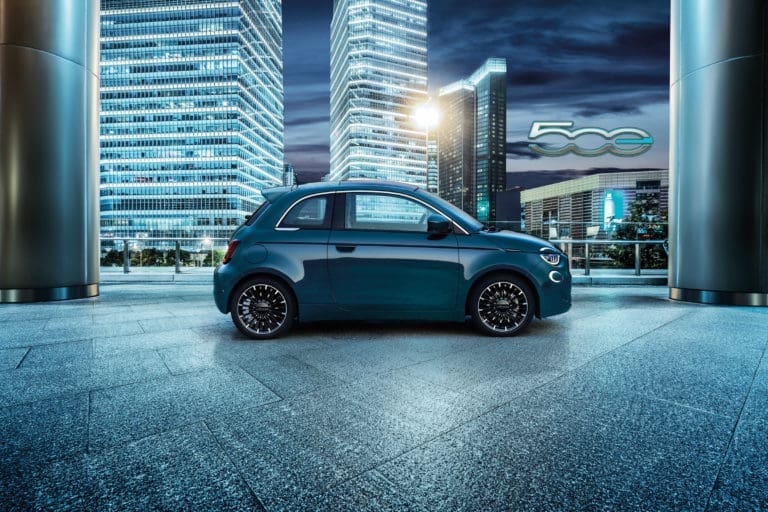 fiat 500e armani